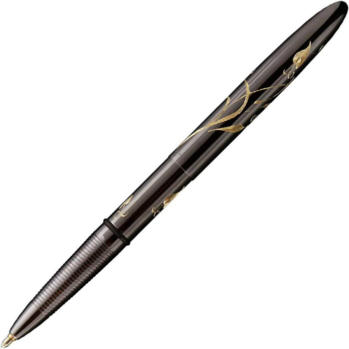 Fisher ‎FP844122 Titanium-Nitride Bullet Space Pen with Mechanically Engraved Design (Black-Nouvea)
