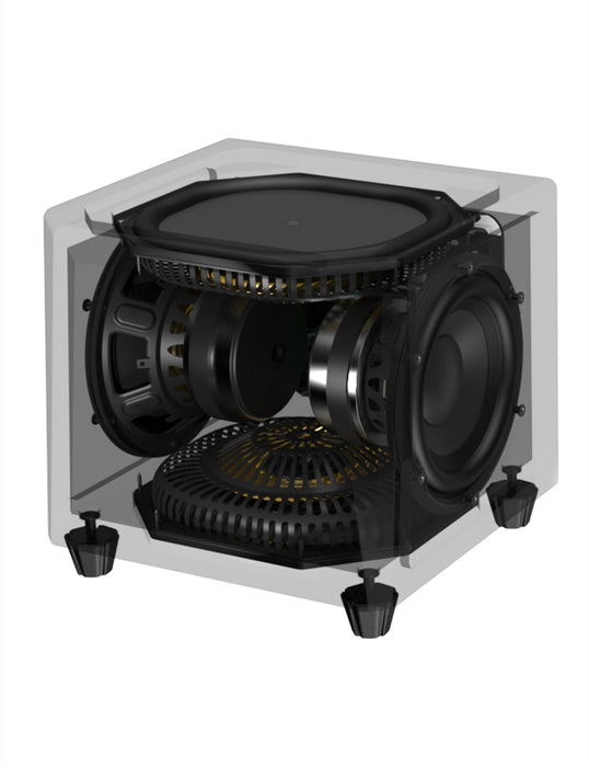 GoldenEar Supersub X Dual 8" Compact Powered Subwoofer (Open Box)