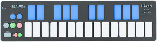 Keith McMillen Instruments K-Board-C | Colorful 25 Key USB MPE MIDI Keyboard Controller with USB-C (Galaxy)