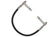 Hosa IRG-600.5 Low-Profile Right Angle Guitar Patch Cable, 6" (6 Pieces)