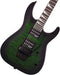 Jackson JS Series Dinky Arch Top JS32Q DKA 6-String Electric Guitar with Dual Jackson High-Output Humbucking Pickups (Right-Handed, Transparent Green Burst)