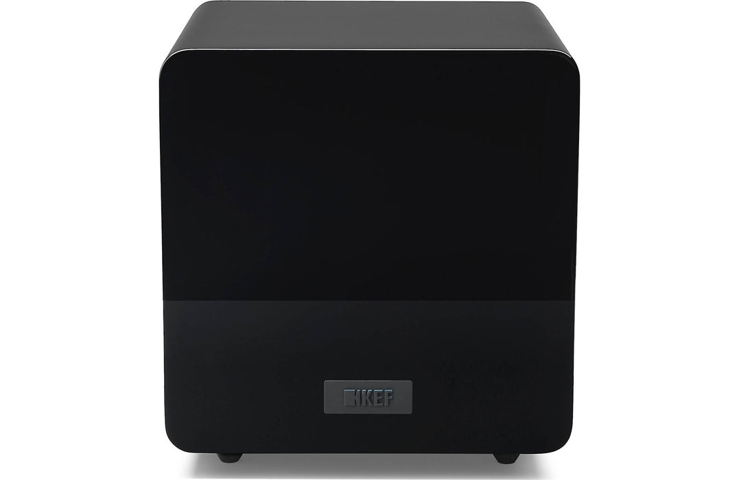 KEF KF92 Compact Powered Subwoofer With Dual 9" Force-Canceling Drivers Each (Open Box)