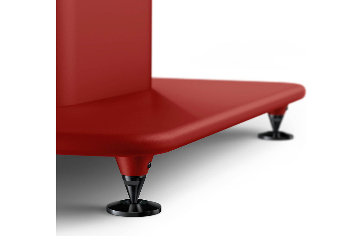 KEF S2 Speaker Stands Pair/Crimson Red (Open Box)