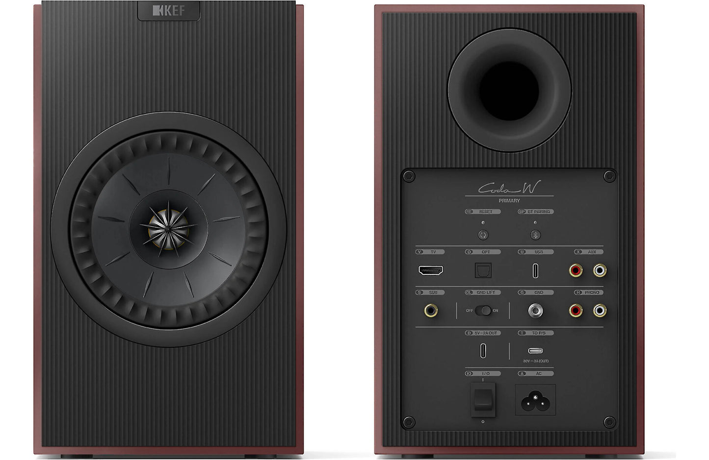 KEF Coda W Powered Stereo Speakers with Bluetooth (Pair)
