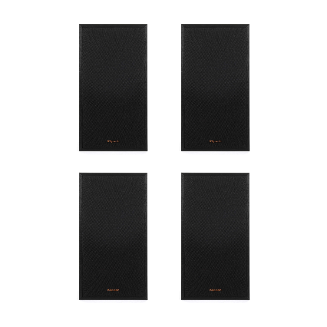 Klipsch R-51M Bookshelf Speakers (2 Pairs/4 Speaker Bundle)