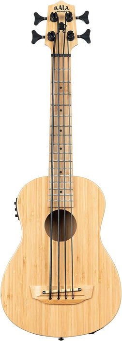 Kala U-Bass Bamboo Acoustic-Electric Bass Ukulele (Natural)