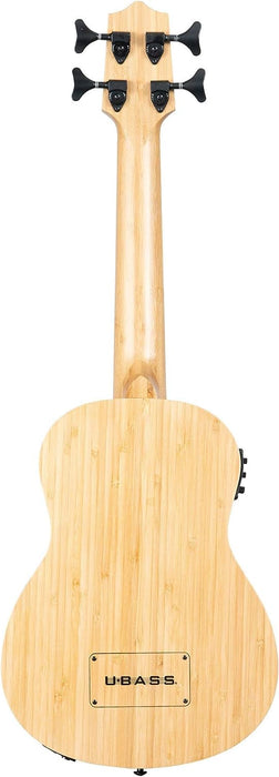Kala U-Bass Bamboo Acoustic-Electric Bass Ukulele (Natural)