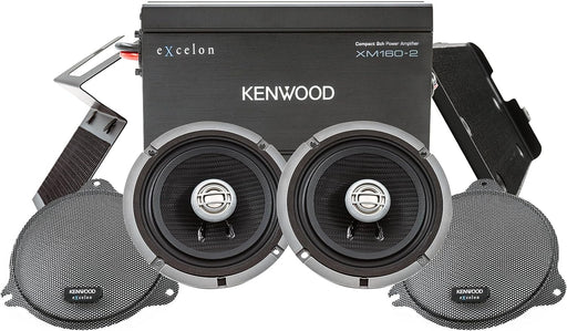 Kenwood Excelon P-HD1F Front Audio Kit for Select 2014-Up Harley-Davidson Motorcycles