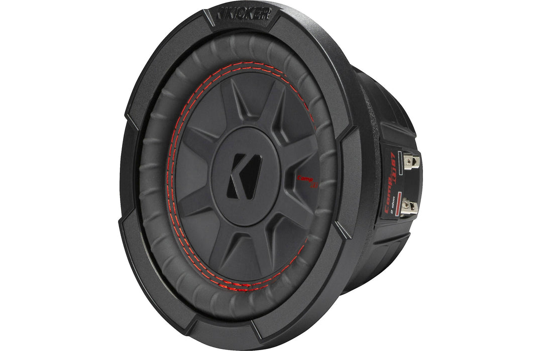 Kicker 48CWRT672 CompRT Series Shallow-Mount 6-3/4" Subwoofer with Dual 2-Ohm Voice Coils (Each)