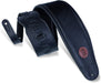 Levy's Leathers MSS2-4-BLK Garment Leather Bass Guitar Strap (Black)