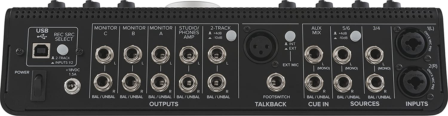 Mackie Big Knob Studio+ 4x3 Studio Monitor Controller | 192kHz USB I/O