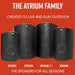 Polk Audio Atrium4 All-Weather Indoor/Outdoor Speakers (4 Speaker Bundle)