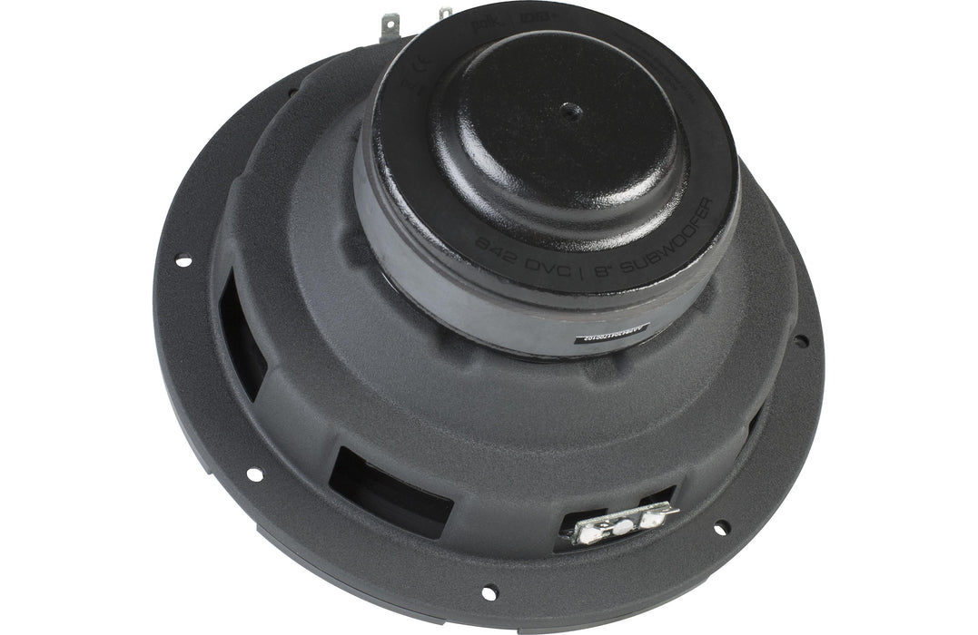 Polk Audio DB 842 DVC DB+ Series Shallow-Mount 8" Subwoofer with Dual 4-ohm Voice Coils (Each)