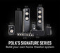 Polk Signature S10E Bookshelf Speakers (8 Speaker Bundle)