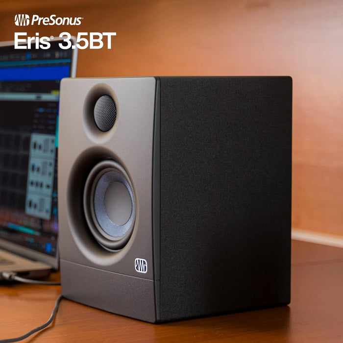PreSonus Eris 3.5BT 3.5" Powered Desktop Speakers with Bluetooth