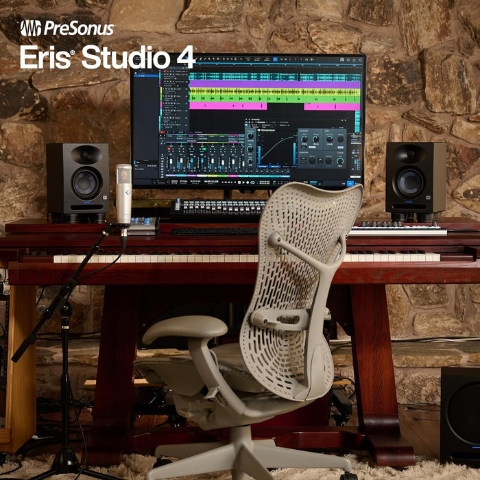 PreSonus Eris Studio 4 4.5" 2-Way Active Studio Monitors with EBM Waveguide