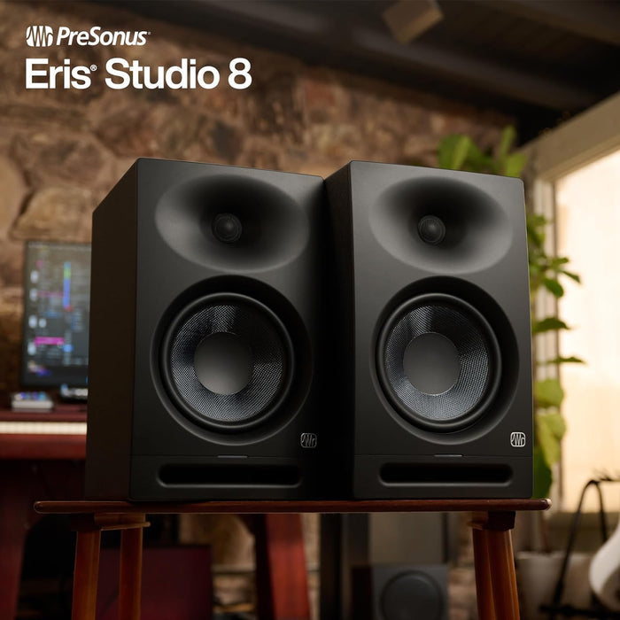PreSonus Eris Studio 8 8" 2-Way Active Studio Monitors with EBM Waveguide