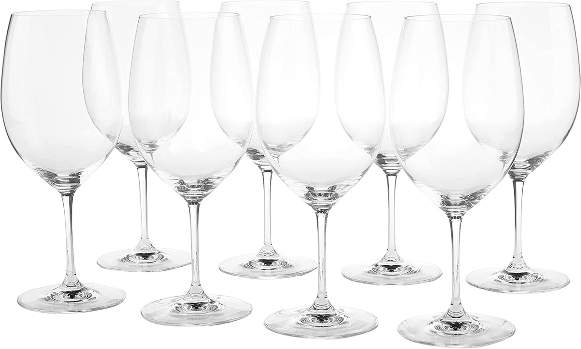 Riedel VINUM Bordeaux/Merlot/Cabernet Wine Glasses (Pay for 6 get 8)