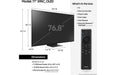 Samsung QN77S95CA 77" S95C OLED 4K Smart TV (2023 Model)