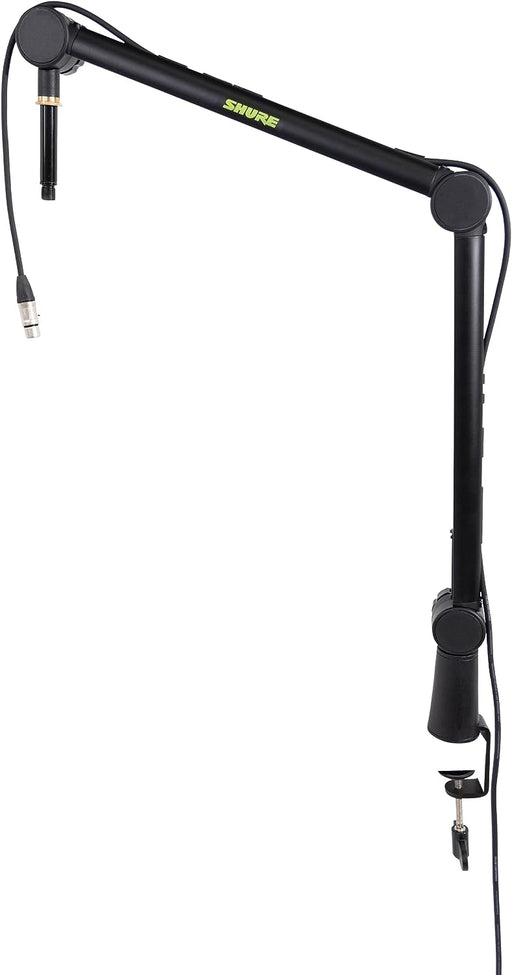 Shure by Gator SH-BROADCAST1 Deluxe Articulating Desktop Podcasting Mic Boom Arm with Cable Management Channel