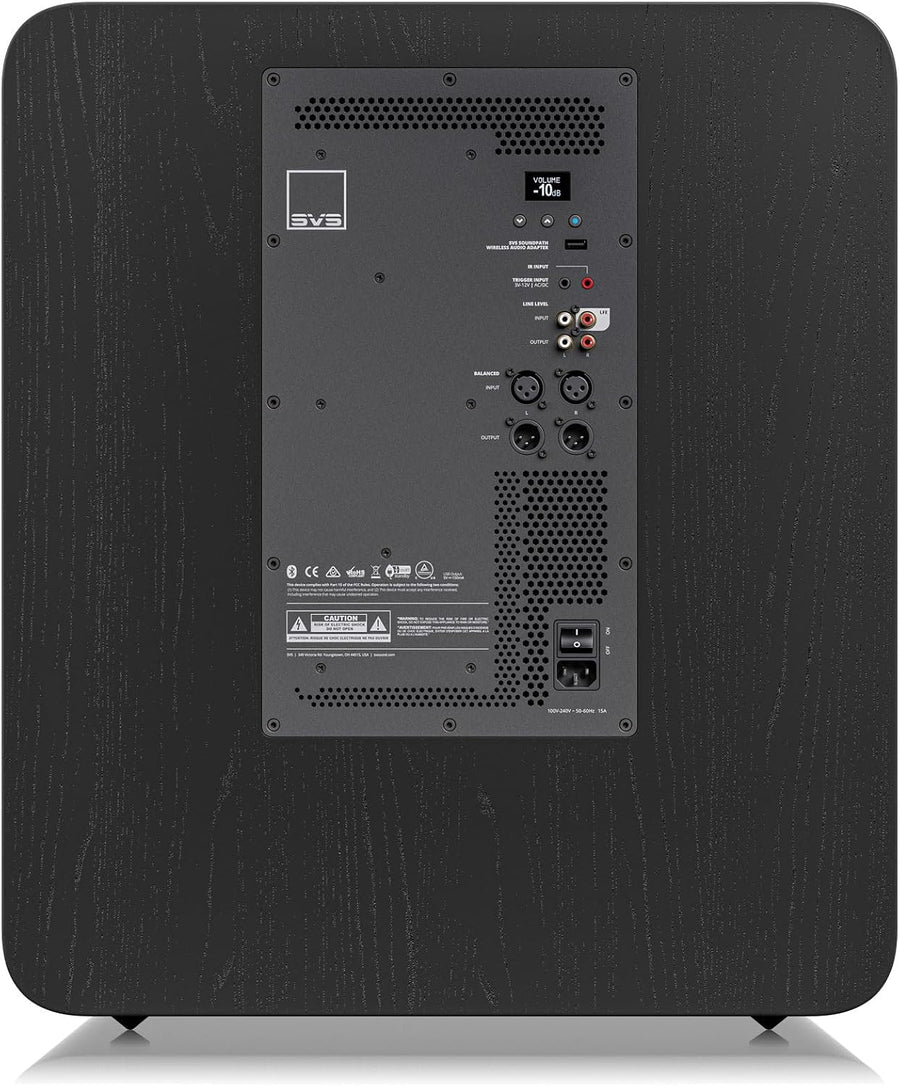 SVS PB17-Ultra R Evolution Ported Cabinet Subwoofer Black Oak (Open Box)