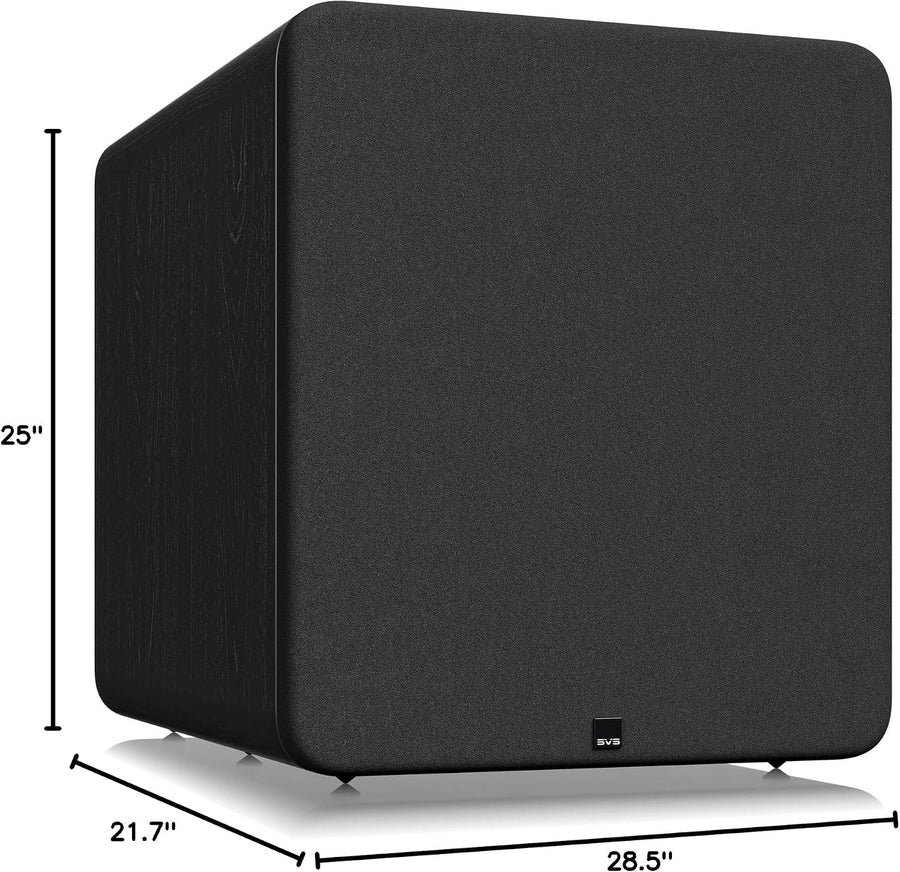 SVS PB17-Ultra R Evolution Ported Cabinet Subwoofer Black Oak (Open Box)