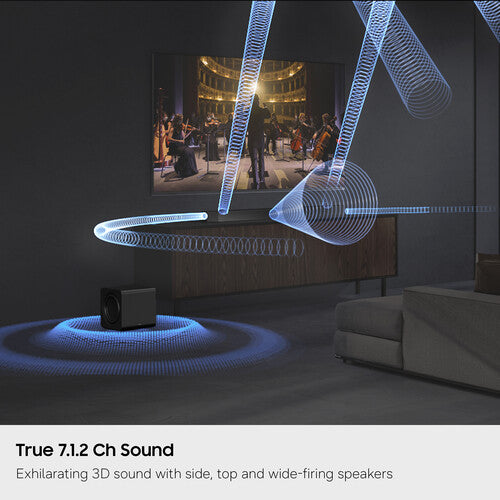 Samsung HW-Q900H Powered 7.1.2-Channel Dolby Atmos Sound Bar and Subwoofer System