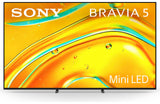 Sony BRAVIA 5 (K75XR50) Mini LED 4K HDR Google TV (75")