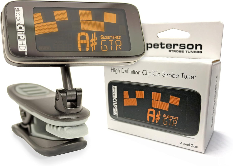 Peterson 403868 StroboClip HD Clip-On Tuner