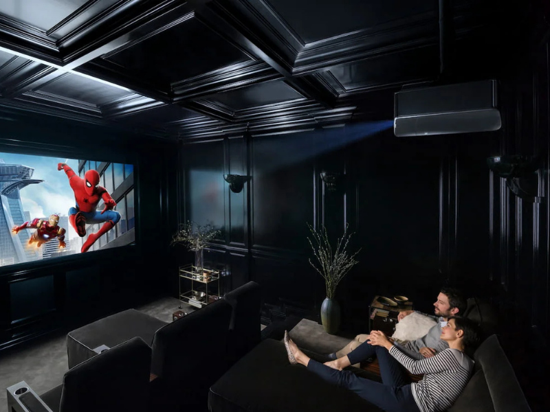 Up to 3,400-lumen laser light source