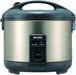 Tiger JNP-S10U-HU 5.5-Cup (Uncooked) Rice Cooker and Warmer (Stainless Steel Gray)