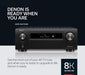 Denon AVR-X6700H 11.2 Channel 8K AV Receiver (Certified Refurbished)