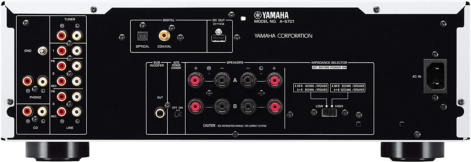 Yamaha A-S501 Integrated Amplifier (Certified Refurbished)