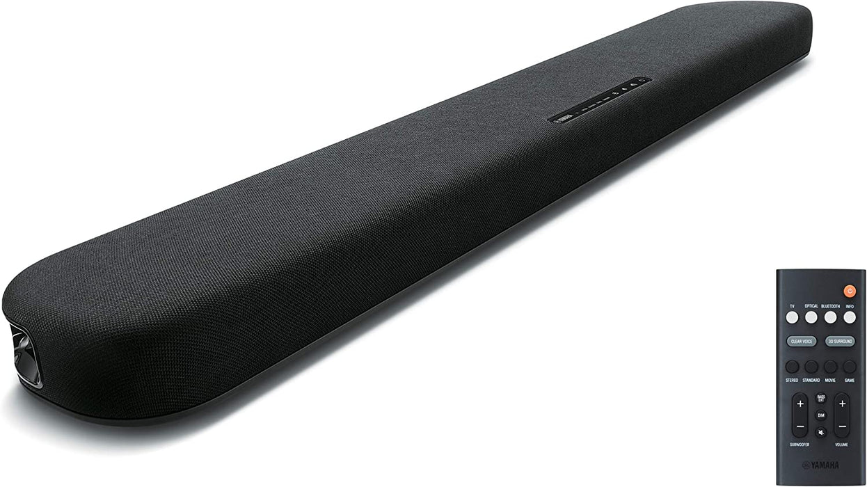 Yamaha SR-B20A Sound Bar with Built-In Subwoofers and Bluetooth (Open Box)