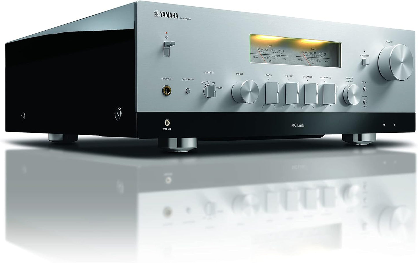 Yamaha R-N2000A Stereo Receiver with Wi-Fi, Bluetooth, Apple AirPlay 2, and HDMI