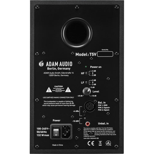 Adam Professional Audio T5V T - Series Active Nearfield Monitor (Single) - electronicsexpo.com - Powered + PA Speakers