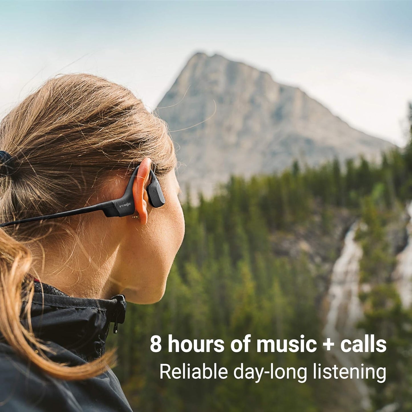 Aftershokz Aeropex Open - Ear Bluetooth Bone Conduction Sport Headphones Sweat Resistant Wireless Earphones - electronicsexpo.com - Headphones