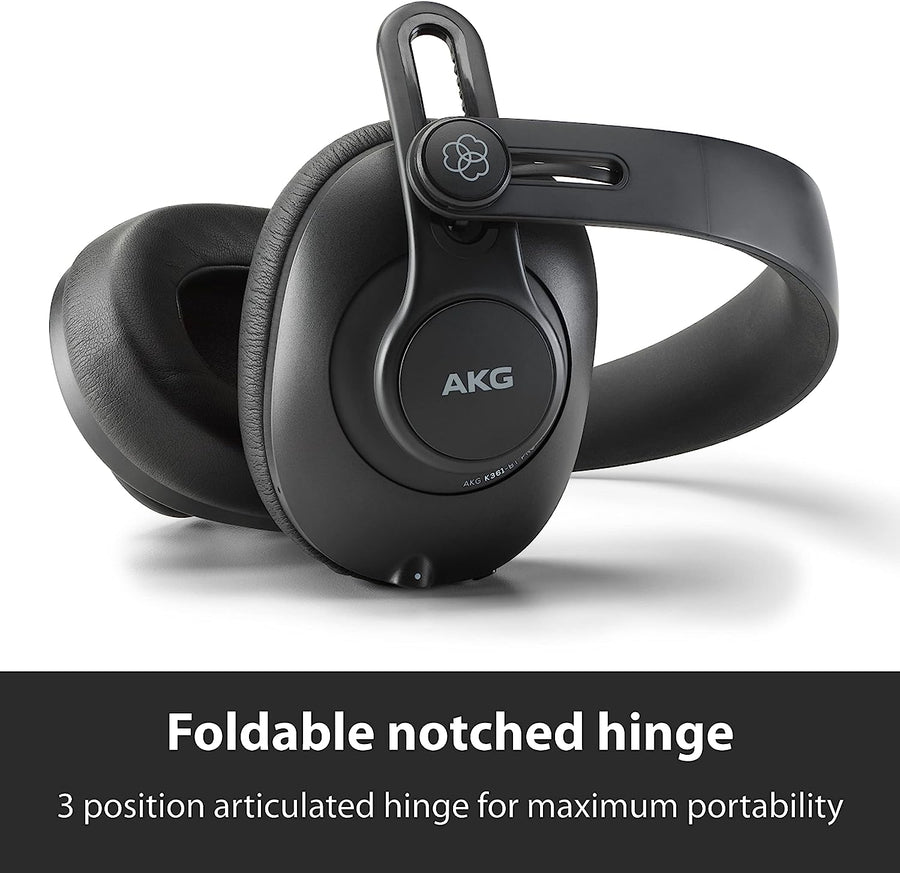 AKG Pro Audio K361BT Bluetooth Over - Ear Closed - Back Foldable Studio Headphones - electronicsexpo.com - Pro Headphones