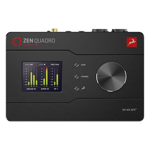 Antelope Audio Zen Quadro USB - C Podcast & Recording Interface - electronicsexpo.com - Audio Interfaces
