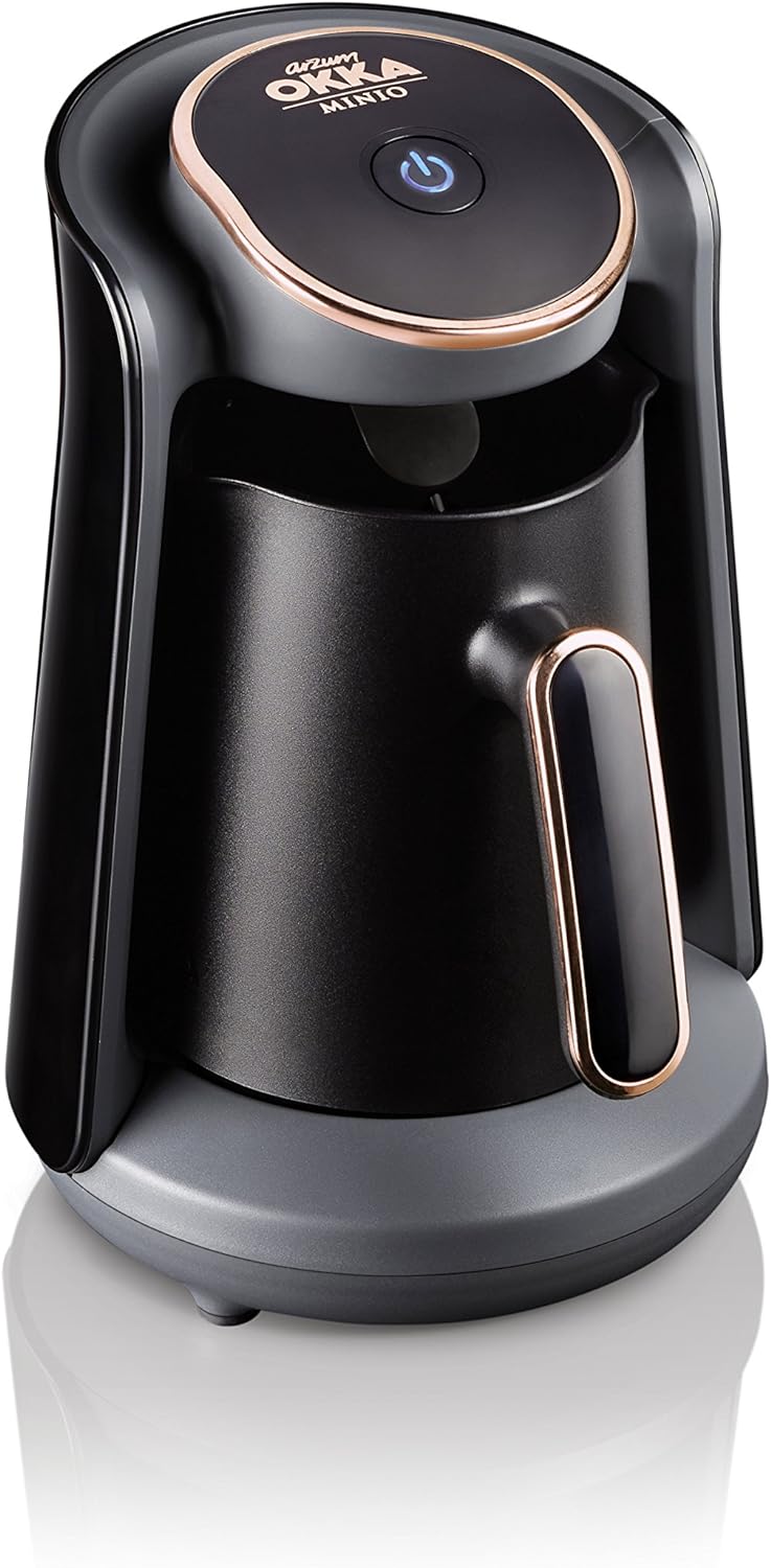 Arzum Okka Minio Automatic Turkish/Greek Coffee Machine, USA 120V Ul, 4 Cups - electronicsexpo.com-Coffee Machines