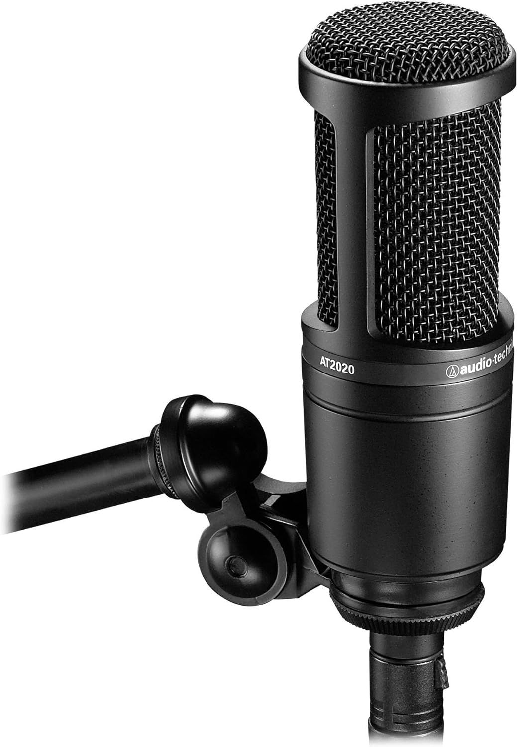 Audio - Technica AT2020 Large - Diaphragm Cardioid Condenser Microphone - electronicsexpo.com - Microphones