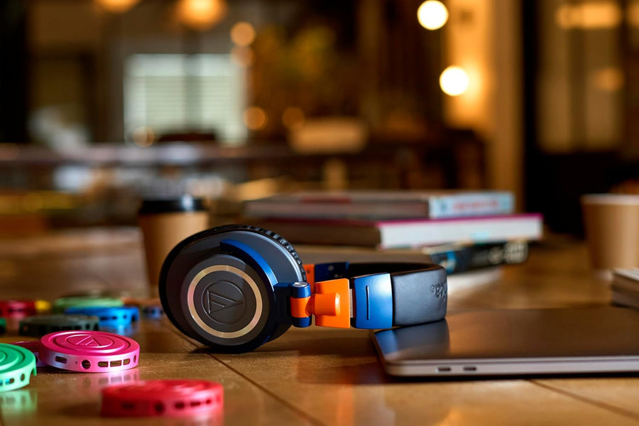 Audio - Technica ATH - M50xBT2 Wireless Over - Ear Headphones (Limited Edition LAB Finish) - electronicsexpo.com - Headphones