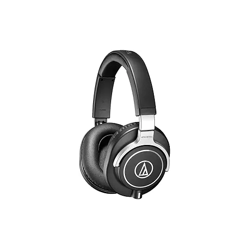 Audio - Technica ATH - M70X Closed - Back Dynamic Professional Studio Monitor Headphones (Black) - electronicsexpo.com - Headphones
