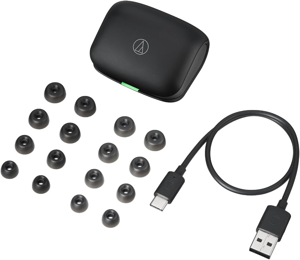 Audio - Technica ATH - TWX7 Wireless Earbuds - electronicsexpo.com - Headphones