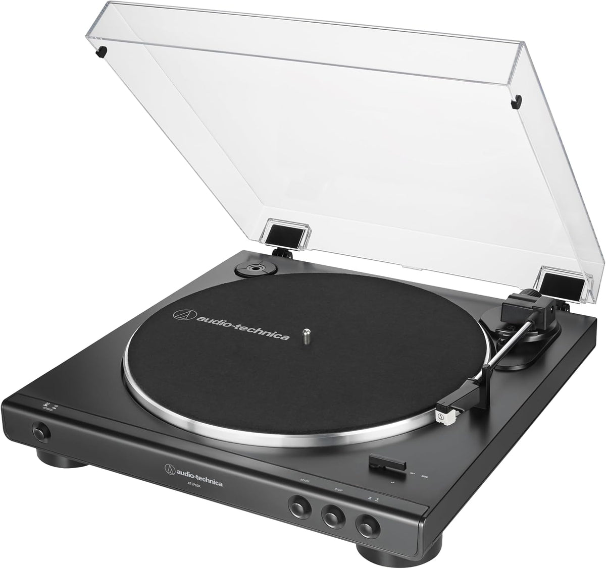 Audio-Technica ATLP60X Stereo Turntable (Black) - electronicsexpo.com-Turntables