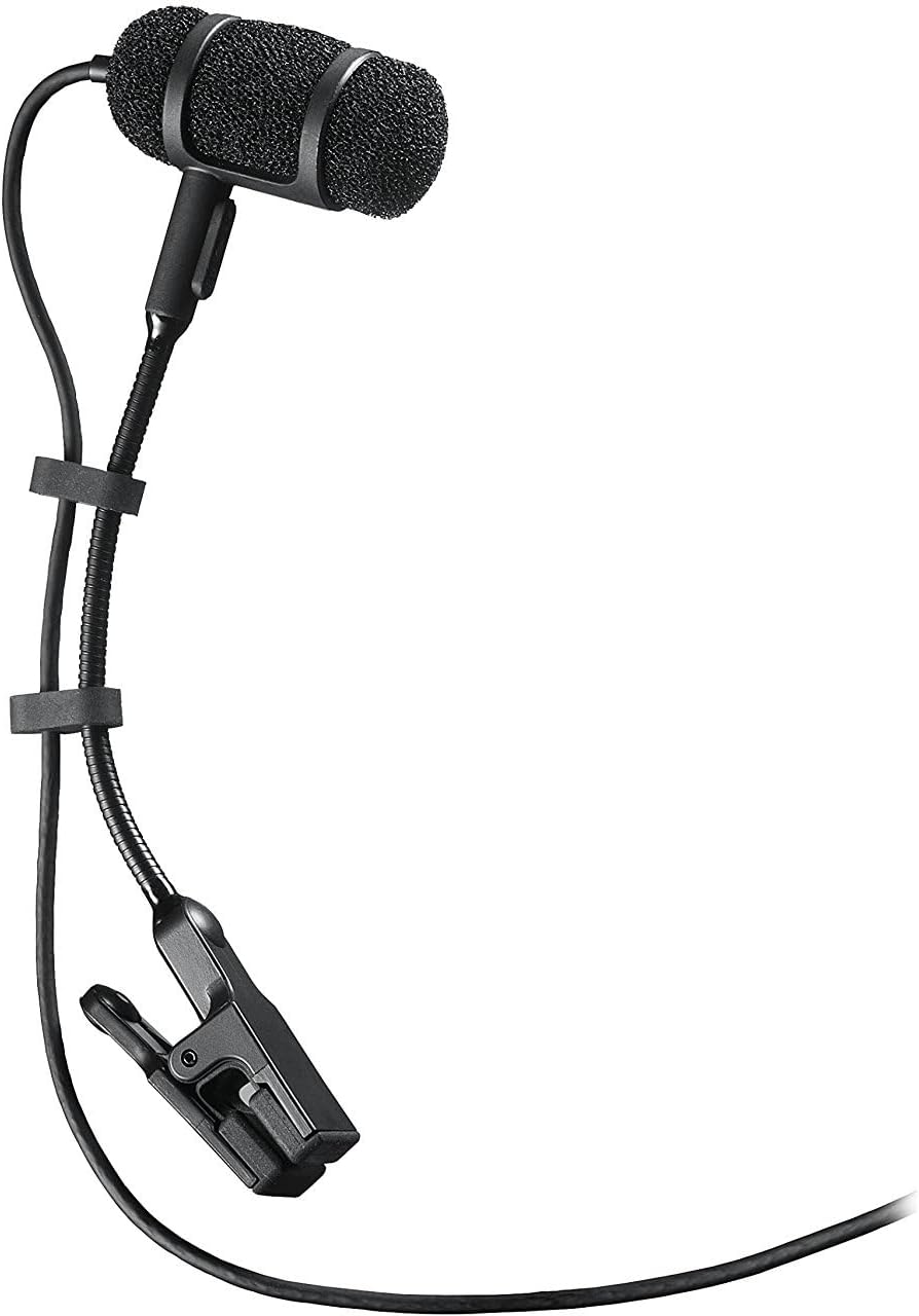 Audio - Technica PRO 35 Cardioid Condenser Clip - on Instrument Microphone - electronicsexpo.com - Microphones