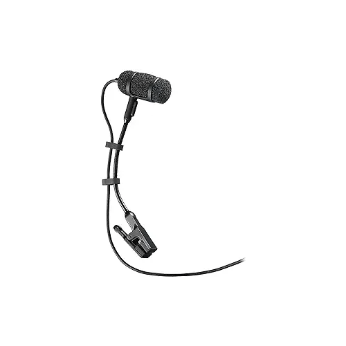 Audio - Technica PRO 35 Cardioid Condenser Clip - on Instrument Microphone - electronicsexpo.com - Microphones