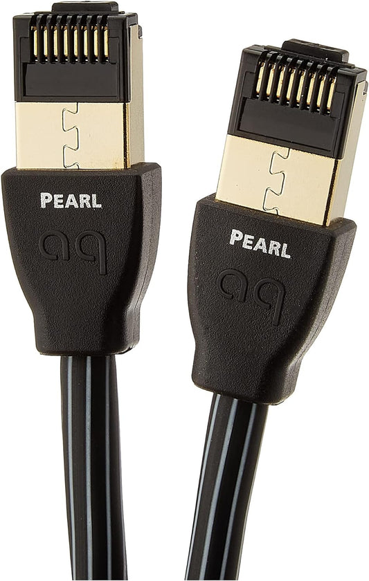 AudioQuest 0.75 m RJ/E Pearl Cat 7 Black Networking Cable - electronicsexpo.com - HDMI Wires / Interconnects