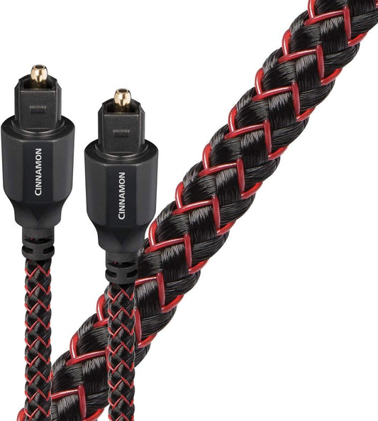 AudioQuest Cinnamon OptiLink Toslink Optical Digital Audio Cable - electronicsexpo.com - HDMI Wires / Interconnects