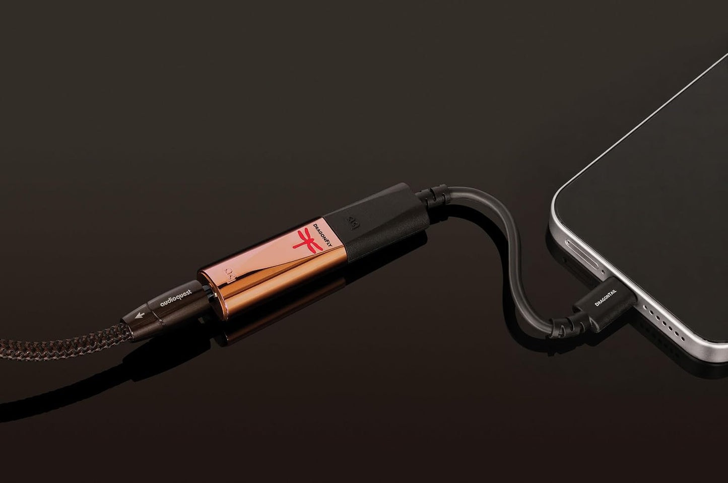 AudioQuest Dragonfly Copper USB Digital-to-Analog Converter - electronicsexpo.com-HDMI Wires / Interconnects